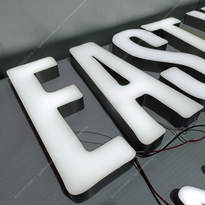 Letrero Luminoso LED Personalizado de Fábrica, Letrero Publicitario Iluminado para Exteriores, Letrero Luminoso 3D para Edificios - Product Image 3
