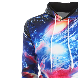 Votre propre logo Design hommes sweats à capuche pour tenue décontractée pull vêtements d'hiver hommes sweats à capuche Sublimation pull à capuche avec poche - Product Image 2