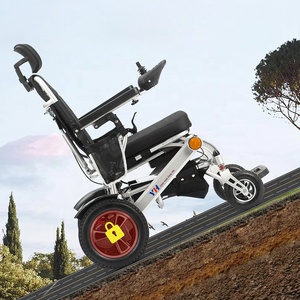 Silla de ruedas eléctrica reclinable completamente automática para conducción segura, accesorio completo, silla de ruedas para ancianos, fácil de mover de forma independiente - Product Image 3