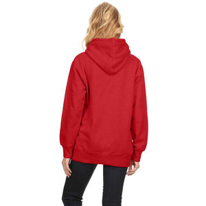 New Arrival Women's 100% Cotton Hooded Sweatshirts Streetwear Design with Front Logo for Winter Outdoor Wear-Factory Direct Sale - Product Image 2