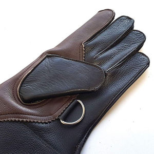 Guante de cetrería de cuero de primera calidad para Halcones, cuero puro, águila, caza, pájaros, águila, hogar, mascotas, guantes de entrenamiento, logotipo personalizado - Product Image 4