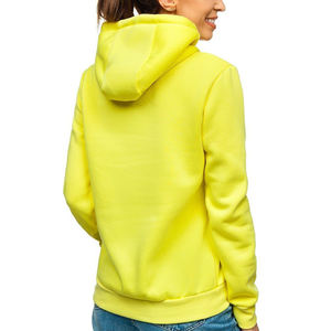 Moda mujer sudaderas con cremallera chaqueta sudadera con capucha con bolsillo canguro ropa deportiva - Product Image 6