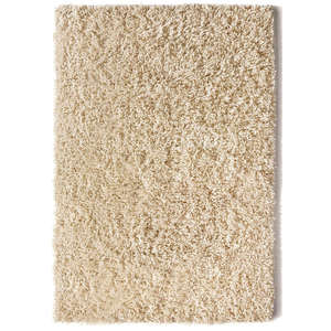 Imperial Ivory Shaggy Pile Wool Area <b>Rug</b> Luxurious Set - Product Image 2