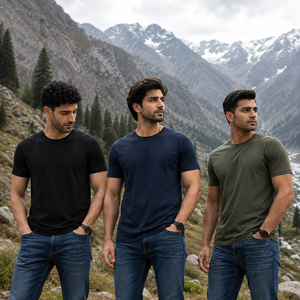 Herren Basic T-Shirts 3er-Pack Marke Dominance - Product Image 3