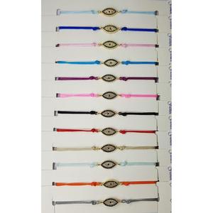 Pulseras de macramé de colores surtidos Pedido mínimo 12 piezas Accesorios de cuerda de moda - Product Image 2