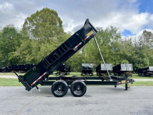 Remolques de Volteo Lateral de Alta Calidad de 6 x 12 4' con Motor de Engranajes, Eje y Componentes Centrales de Neumáticos para Uso Agrícola - Product Image 6