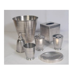 Juego de baño de latón para decoración del hogar con dispensador de jabón líquido, soporte para cepillo de dientes, accesorios de baño con Material de latón - Product Image 5