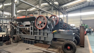 250 DIESEL Máy Nghiền hàm 15-20 tấn mỗi giờ Máy Nghiền di động giá máy nghiền đá di động máy Làm cát saudi - Product Image 6