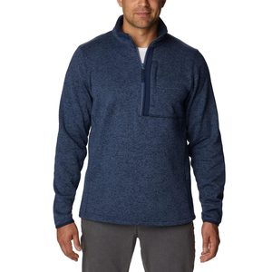 Custom Design Cheap Price Winter Warm Men Half Zipper Sweatshirt / Casual Wear Best Selling Plain Men Sweatshirt Custom - Product Image 1