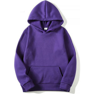 Alta calidad 100% algodón Boxy ropa de calle de gran tamaño bordado estilo urbano corto Casual polar en blanco tejido 360g Sudadera con capucha de invierno - Product Image 1