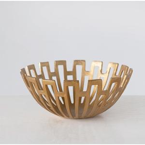 ชามทองเหลืองพรีเมี่ยมพร้อมแท่นวางต้นไม้ของตกแต่งหรูหรากลางโต๊ะเหมาะสำหรับบ้านโรงแรมและที่รับประทานอาหารที่ทันสมัย - Product Image 3