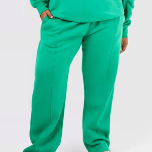 Conjuntos Deportivos Casuales de Invierno para Mujer, 100% Algodón Ecológico, con Logotipo Personalizado Impreso, Paneles Transpirables, Cuello con Capucha y Forro Polar - Product Image 4