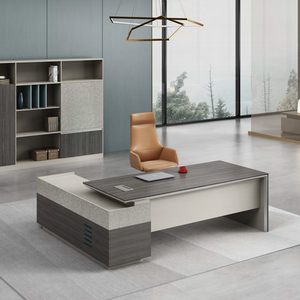 ชุดเฟอร์นิเจอร์สำนักงาน gailywork CEO พร้อมการออกแบบสำนักงานโต๊ะผู้จัดการผู้บริหารสำหรับเจ้านายโต๊ะ MDF - Product Image 4