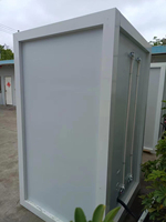 Anshiju – Nouvelle Cabine de Douche et Toilettes Industrielles Respirantes et Portables en Panneaux Sandwich, Matériaux de Luxe pour Bâtiments Préfabriqués et Bureaux