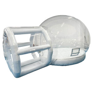 Tente à bulles gonflable adulte en PVC populaire avec dôme transparent conception de boule à <span class=keywords><strong>neige</strong></span> château sautant louable <span class=keywords><strong>et</strong></span> maison de rebond - Product Image 1
