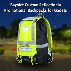 Zaini Promozionali Riflettenti Personalizzati Bayolet per Gadget - Product Image 3