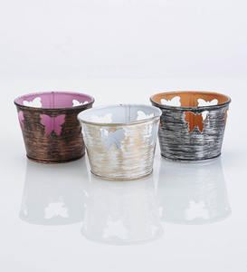 Supports votifs de photophore en métal de forme triangulaire pour la fête d'événement - Product Image 2