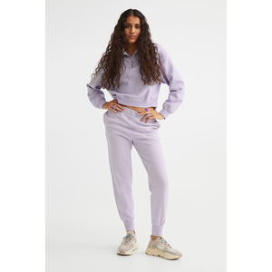 OEM femmes Jogger vente en gros 100% pantalons de survêtement en coton/pas cher personnalisé Slim Fit Jogger pantalons de survêtement à la mode - Product Image 1