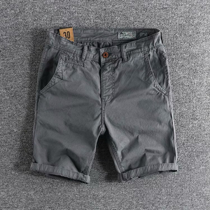 Vente en gros Nouveau lavage à l'acide Lavage lourd à faire Old Youth Quarter Pants Summer Men's Casual Shorts - Product Image 5
