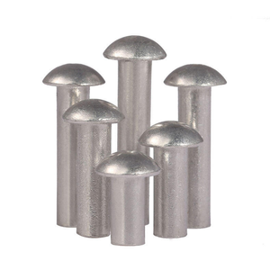 Rivets en aluminium à tête ronde M2 M3 M4 M8, rivets à tête ronde en aluminium massif, marteau à rivets manuel - Product Image 1