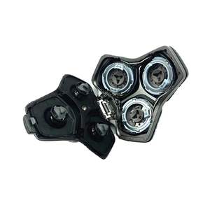 Cabezal de Repuesto para Afeitadora Eléctrica Rotativa para Hombre, Triple Cuchilla, Resistente al Agua IPX7, Afeitado Alemán para Cara y Cuerpo, Lavable - Product Image 4