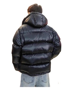 Veste matelassée légère et pliable unisexe Suprex Enterprises, résistante à l'eau (taille grande et haute), à capuche, réversible, écologique, pour l'hiver - Product Image 2