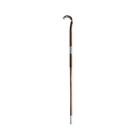 Tongkat Jalan & Tongkat Malacca 100 CM Panjang 1-bagian dengan Gagang T, Batang Rotan Gabus Diameter 1.5-2.25 CM OEM