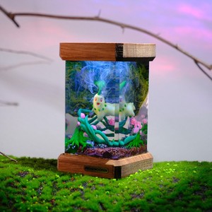 Lámpara epoxi personalizada, lámpara de resina epoxi, lámpara de resina epoxi personalizada, lámpara de Arte de madera de resina, luz nocturna personalizada, regalo hecho a mano - Product Image 5