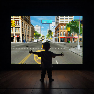 Jeux interactifs de suivi du corps pour jeu intérieur/extérieur pour Playhouses Shopping Mall Adventure Park Made Durable PC Material - Product Image 3