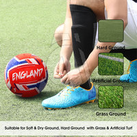 Balón de Fútbol de Cuero de Fábrica, Promocional, de Buena Calidad, Resistente, para Entrenamiento y Partidos, Nuevo Diseño 2026, Personalizable con Logotipo