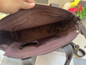 Handmade New Design Carving Tooling Sling <b>Bag</b> for <b>Women</b> Real Leather Stylish Hand Tooled Handbag with Letter Decoration - Product Image 6