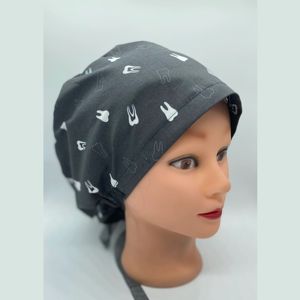 Women's Breathable <b>Scrub</b> Hat Ponytail Style Elastic <b>Back</b> Closure Hospital Staff Head Covering Medical Dental Wholesale <b>Scrub</b> Cap - Product Image 4