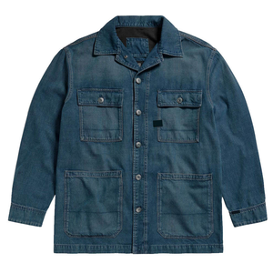 Chaqueta Vaquera Bordada de Primera Calidad para Hombre, Ropa Urbana Informal, Personalizable, Transpirable, Ecológica, Prenda Exterior de Moda Urbana - Product Image 6