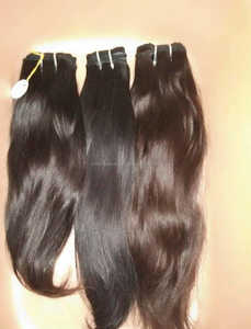 Extensions de cheveux humains Remy donneur unique, couleur naturelle, trame indienne brute vierge, style vague 1B, paquet de dentelle brut non traité - Product Image 5