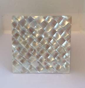 Sous-verres de luxe pour la maison, fabriqués avec des matériaux de coquillages de haute qualité pour une utilisation quotidienne élégante sur la table - Product Image 6