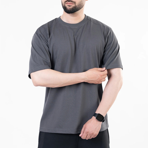 Crew Neck T-Shirt for Men Cotton Cotton <b>Tshirts</b> Short Sleeve Men's T Shirt Summer Fit Plain Shirts Custom Jersey Mens Tee Top - Product Image 1