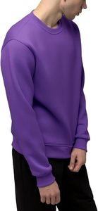 Sweatshirts coupe-vent à séchage rapide pour hommes avec logo personnalisé 100% coton pour l'hiver Technique de teinture unie - Product Image 3