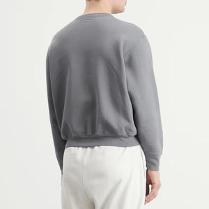 Sweat-shirt à col rond en molleton 100% coton de qualité supérieure pour homme, design respirant pour un confort décontracté en hiver - Product Image 3