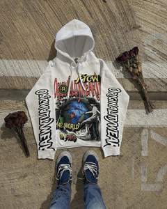 เสื้อมีฮู้ดลำลองสำหรับผู้ชาย, เสื้อฮู้ดลำลองสีพื้นใส่ได้พอดีตัวสำหรับฤดูหนาวของผู้ชาย - Product Image 2