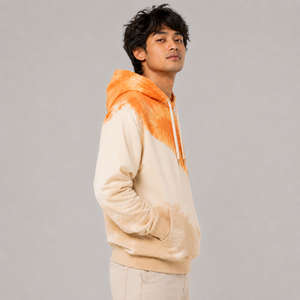 Best Quality Men Tie Dye <b>Hoodie</b> Custom Logo <b>Soft</b> Cotton Fleece Warm Breathable Pullover Casual Streetwear Tie Dye <b>Hoodie</b> - Product Image 2
