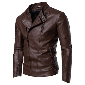 Combinaison de moto pour homme, combinaison de course, équipement de protection, coupe-vent et imperméable, veste en cuir décontractée pour le travail - Product Image 4