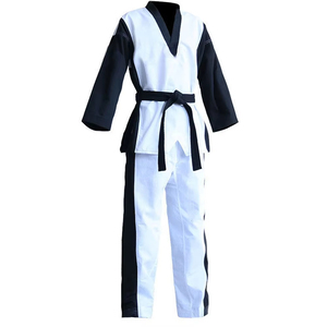 Taekwondo Jiu Jitsu Gi Training Uniform Light <b>Weight</b> Martial Arts Suits White Traditional Sport Karate Training Uniform - Product Image 5