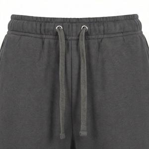 Conjunto de Sudadera con Capucha Corta y Pantalones Acampanados de Dos Piezas para Mujer, Estilo Vintage, Color Sólido, Invierno 2026, Personalizable con Logotipo, Traje Deportivo de Algodón y Forro Polar - Product Image 5