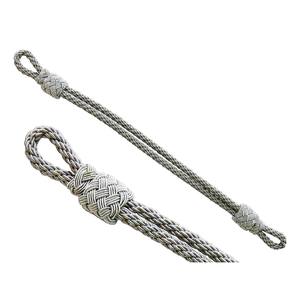 Cordón para Gorra Plateado al por Mayor, Proveedor de Cordones para Uniformes, Cordón Trenzado Dorado para Gorra, Correa para la Barbilla Dorada para Gorras, Calidad Premium - Product Image 3
