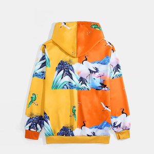 Sweats à capuche de sublimation pour hommes à la mode pour l'hiver nouveau Streetwear avec capuche automne coton décontracté Sport thermique Sublimation Hoodies - Product Image 2