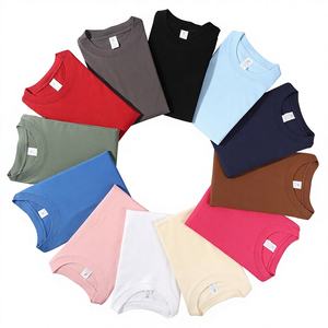 T-shirt pour homme 100% coton imprimé sur mesure avec motif de lettre décontracté sérigraphie adaptée à l'extérieur - Product Image 1