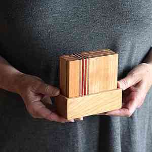 Posavasos de corcho de madera de nogal hechos a mano de primera calidad Diseño personalizado Fabricante de calidad de exportación India - Product Image 1