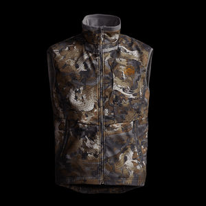 Veste matelassée sans manches isolée et chaude pour hommes, personnalisée par OEM, gilets de chasse compressibles et légers de camouflage pour l'extérieur - Product Image 1