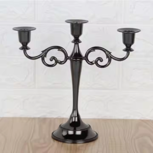Customized Sizes Stylish Metal Eco-Friendly Christmas Menorah <b>Candle</b> Holder 7 <b>Candles</b> Handmade Heavy Base Perfect by Decor Impex - Product Image 6