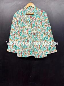Conjunto de Pijama de Dos Piezas de Algodón para Mujer, Estampado Floral, Cintura Elástica, Verano, con Logotipo Frontal, Ropa de Dormir de Alta Calidad - Product Image 3